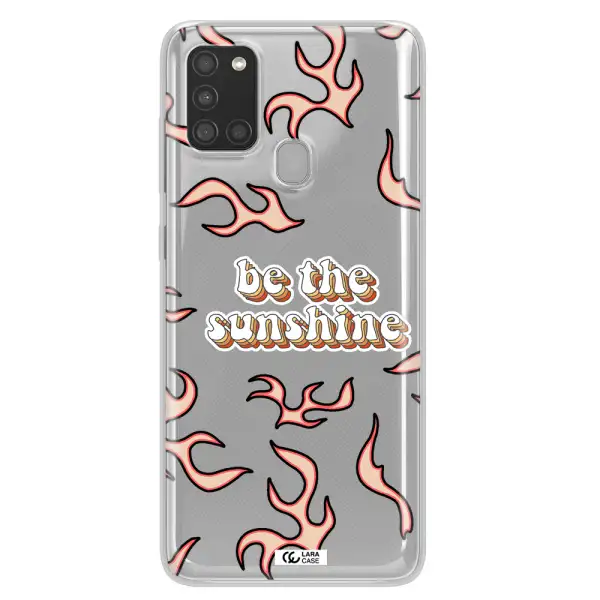 Be The Sunshine Samsung A21S Clear TPU Case