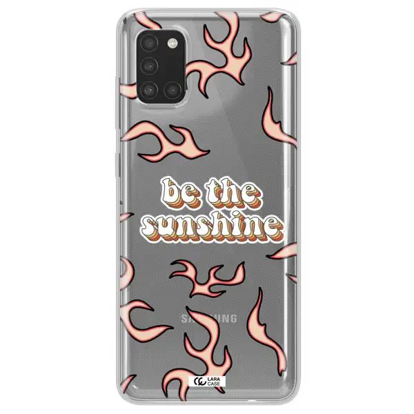 Be The Sunshine Samsung A31 Clear TPU Case