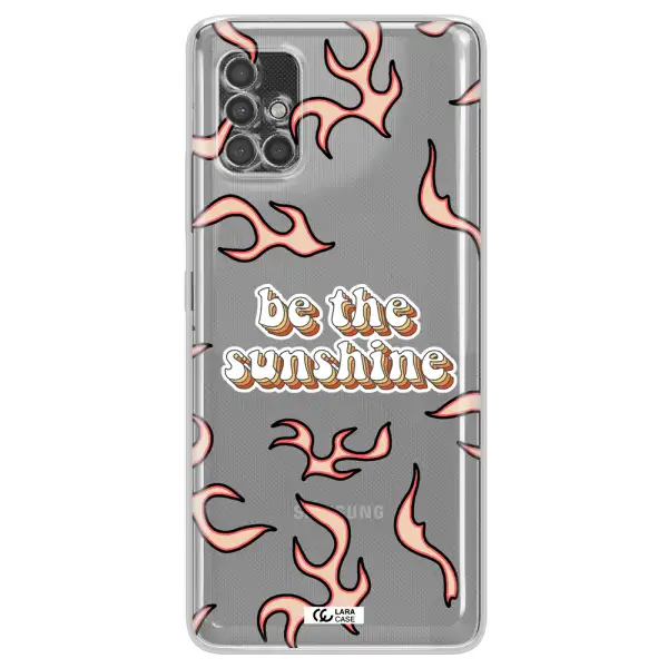 Be The Sunshine Samsung A40S Clear Tpu Case