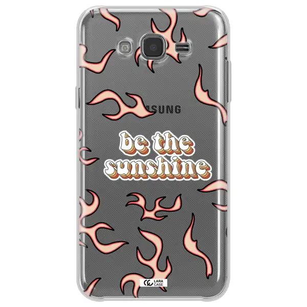 Be The Sunshine Samsung J7 2015 Clear TPU Case