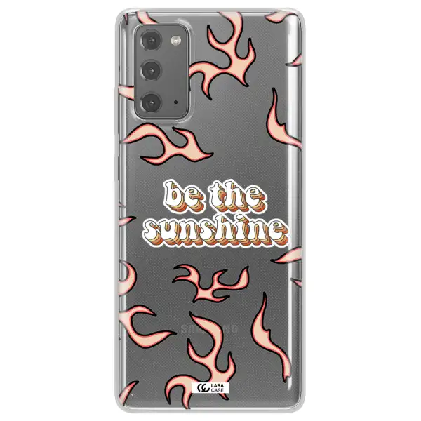 Be The Sunshine Samsung Note 20 Clear TPU Case