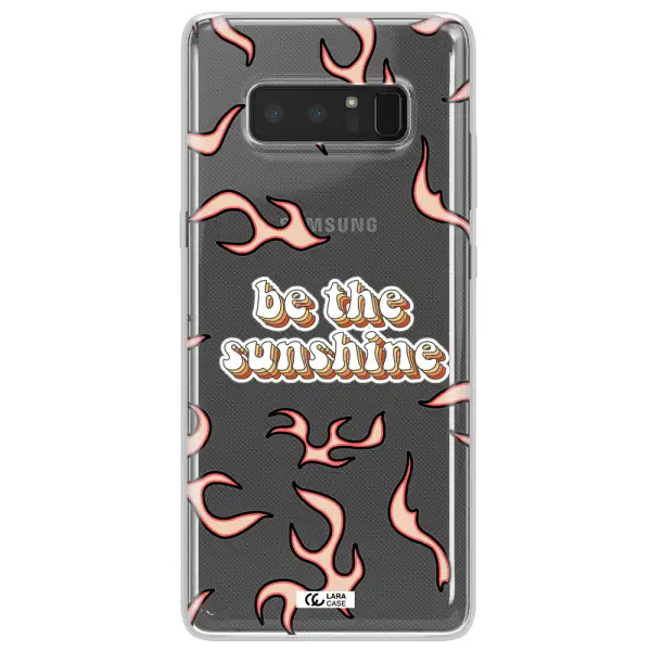 Be The Sunshine Samsung Note 8 Clear TPU Case