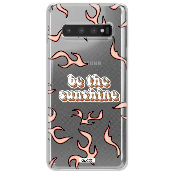 Be The Sunshine Samsung S10 Plus Clear TPU Case