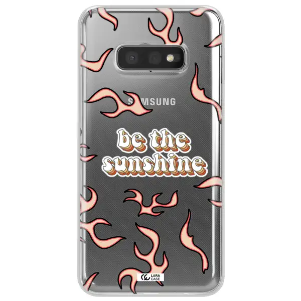 Be The Sunshine Samsung S10e Clear TPU Case