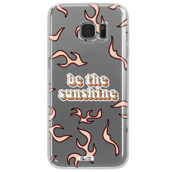 Be The Sunshine Samsung S7 Edge Clear TPU Case