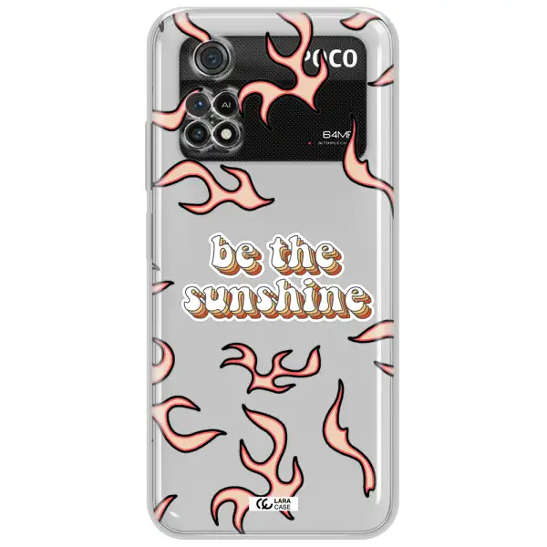 Be The Sunshine Xiaomi Poco M4 Pro 4G Clear Tpu Case