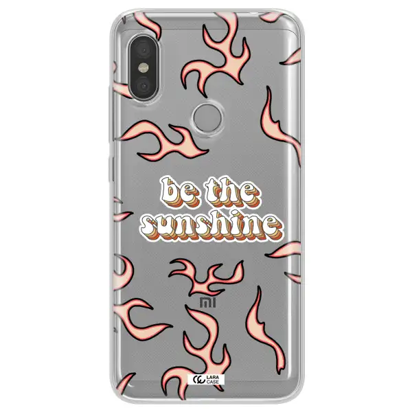 Be The Sunshine Xiaomi Redmi Note 6 Pro Clear TPU Case