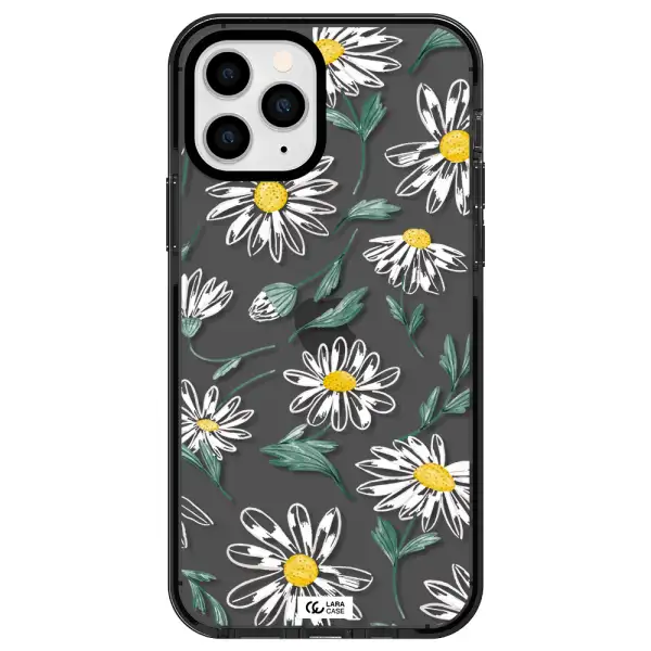 Papatia With Stem Apple iPhone 11 pro impact Smoke Black Case