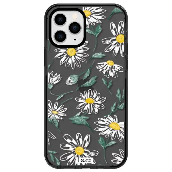 Papatia With Stem Apple iPhone 11 pro max impact Smoke Black Case