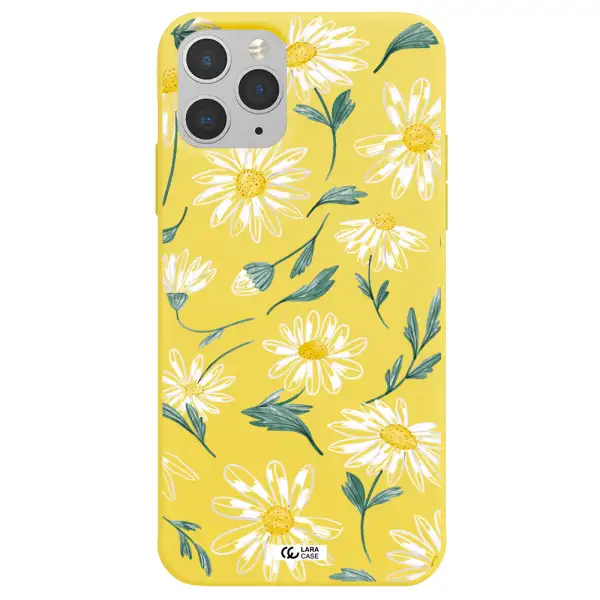 Papatia With Stem Apple iPhone 11 pro max Silicone canary yellow Case