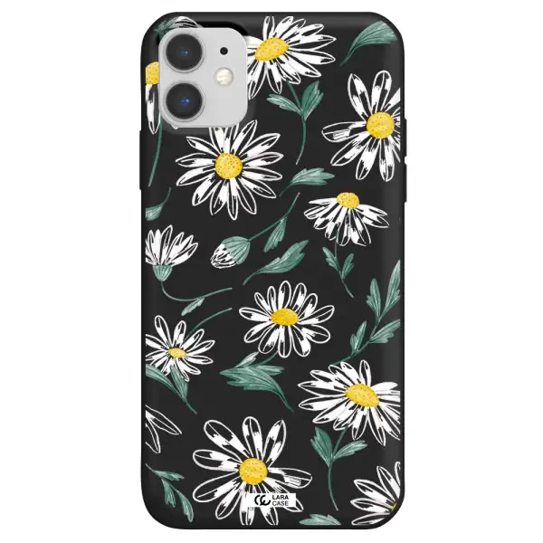Papatia With Stem Apple iPhone 11 Silicone black Case