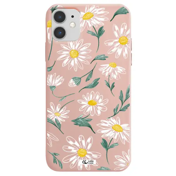 Papatia With Stem Apple iPhone 11 Silicone pastel pink Case