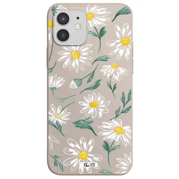 Papatia With Stem Apple iPhone 12 Silicone Stone Case