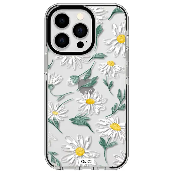 Papatia With Stem Apple iPhone 13 Pro impact black border Case