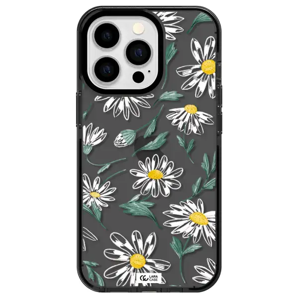 Papatia With Stem Apple iPhone 13 Pro impact Smoke Black Case