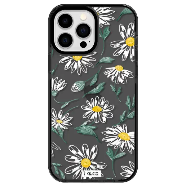 Papatia With Stem Apple iPhone 13 Pro Max impact Smoke Black Case