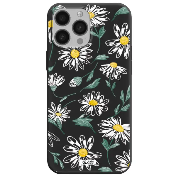 Papatia With Stem Apple iPhone 13 Pro Max Silicone black Case
