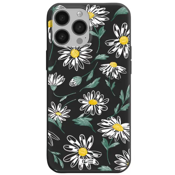 Papatia With Stem Apple iPhone 13 Pro Silicone black Case