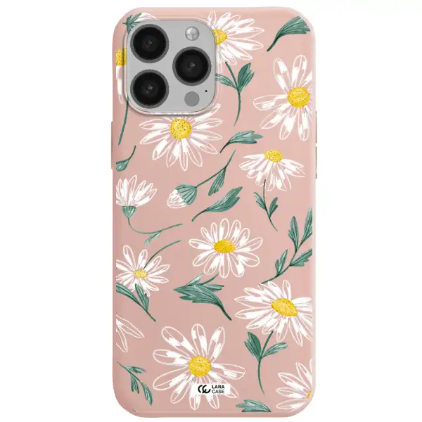 Papatia With Stem Apple iPhone 13 Pro Silicone pastel pink Case