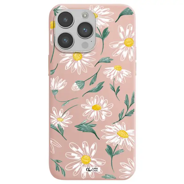 Papatia With Stem Apple iPhone 14 pro max Silicone pastel pink Case