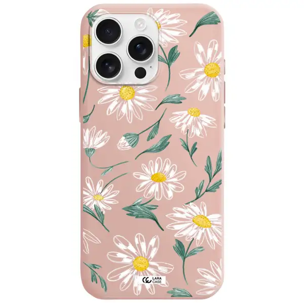 Papatia With Stem Apple Iphone 16 Pro Max Silicone Pastel Pink Case