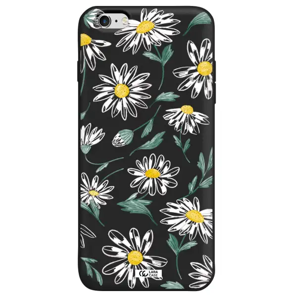 Papatia With Stem Apple iPhone 6 plus Silicone black Case