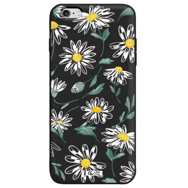Papatia With Stem Apple iPhone 6 s plus Silicone black Case