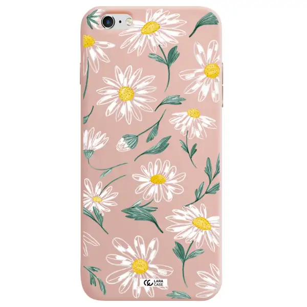 Papatia With Stem Apple iPhone 6 s plus Silicone pastel pink Case