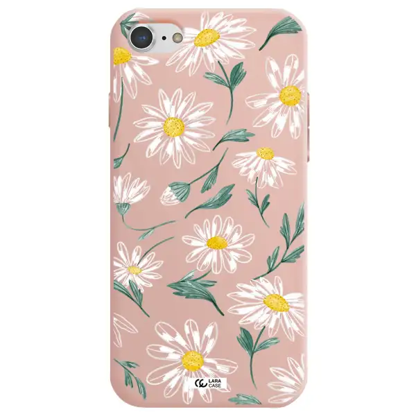 Papatia With Stem Apple iPhone 7 Silicone pastel pink Case