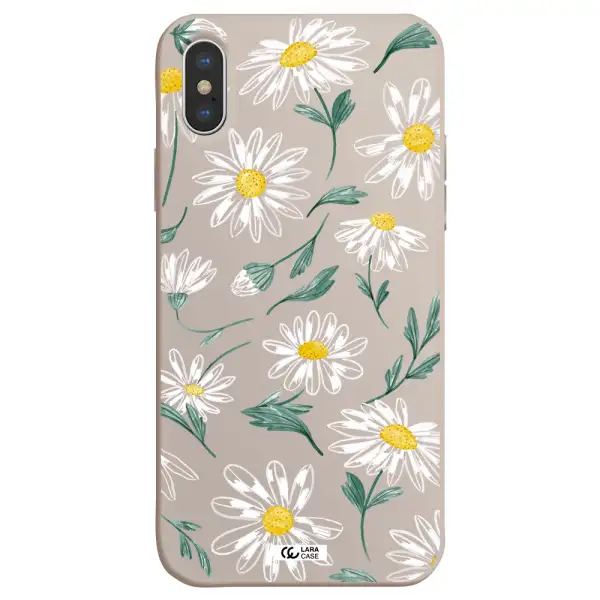 Papatia With Stem Apple iPhone X Silicone Stone Case