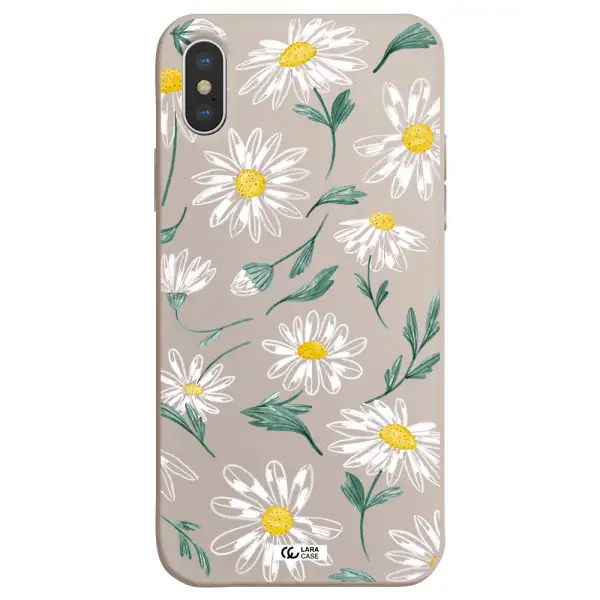 Papatia With Stem Apple iPhone XS Silicone Stone Case