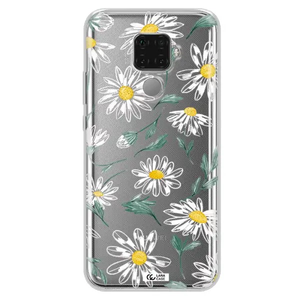 Papatia With Stem Huawei Mate 30 Lite Clear TPU Case