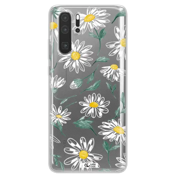 Papatia With Stem Huawei P30 Pro Clear TPU Case