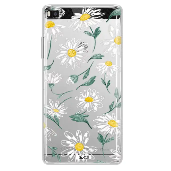 Papatia With Stem Huawei P8 Clear TPU Case