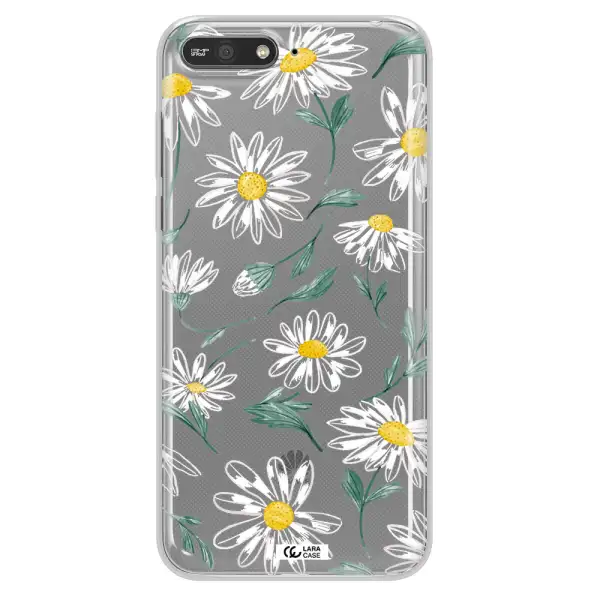 Papatia With Stem Huawei Y6 2018 Clear TPU Case