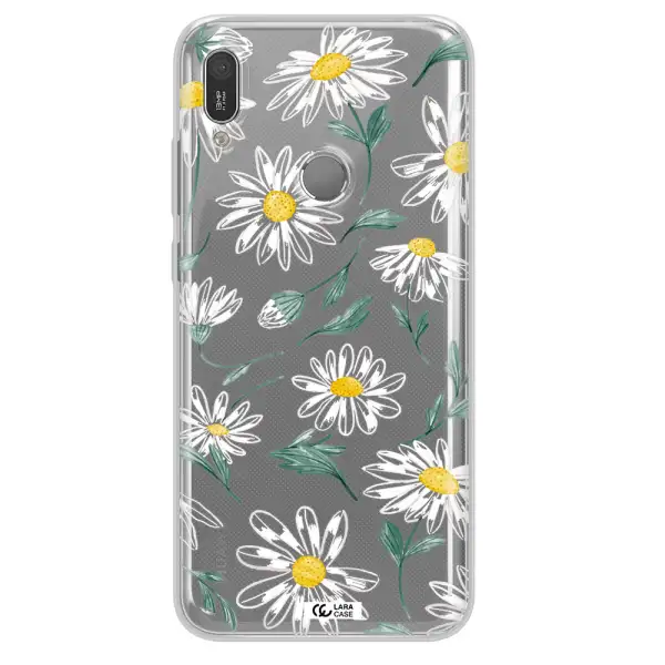 Papatia With Stem Huawei Y6 2019 Clear TPU Case