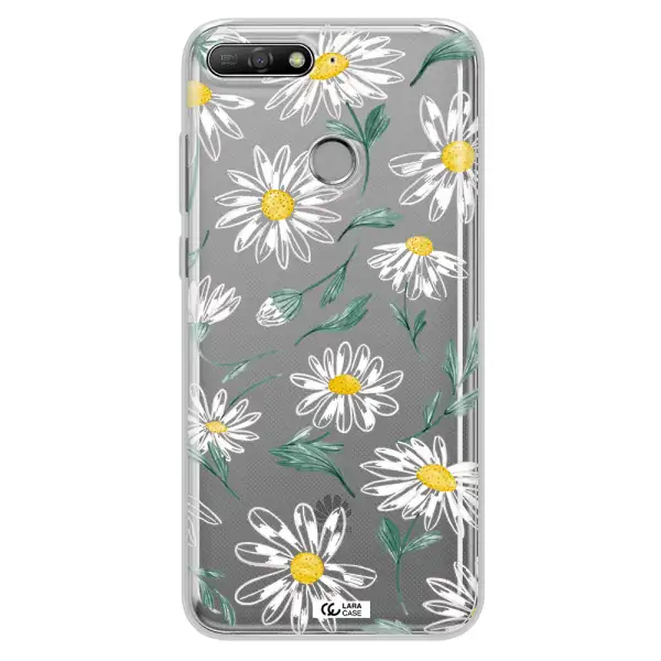 Papatia With Stem Huawei Y6 Prime 2018 Clear TPU Case