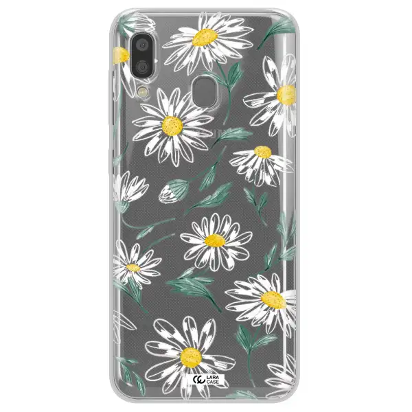 Papatia With Stem Samsung A20 Clear TPU Case