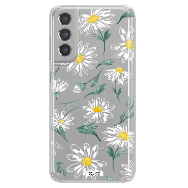Papatia With Stem Samsung A21 Fe Clear TPU Case