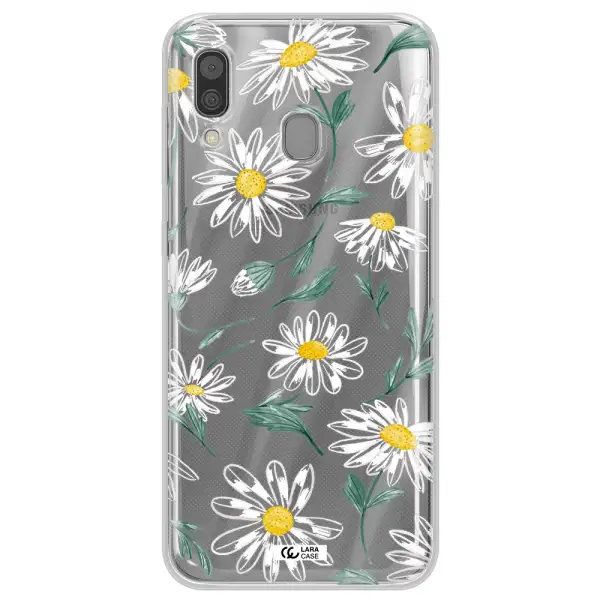 Papatia With Stem Samsung A30 Clear TPU Case