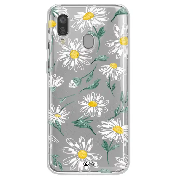 Papatia With Stem Samsung A40 Clear TPU Case