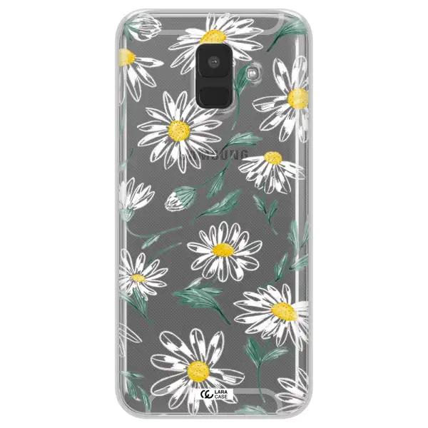 Papatia With Stem Samsung A6 Clear TPU Case