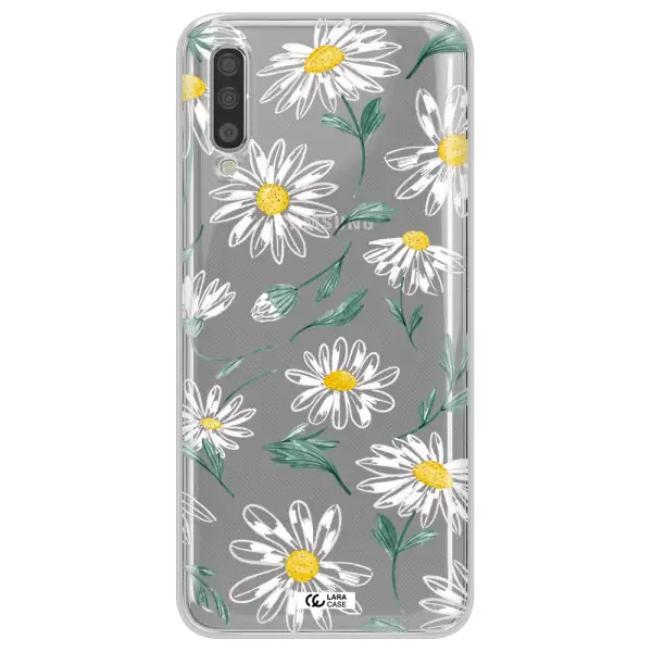 Papatia With Stem Samsung A70 Clear TPU Case