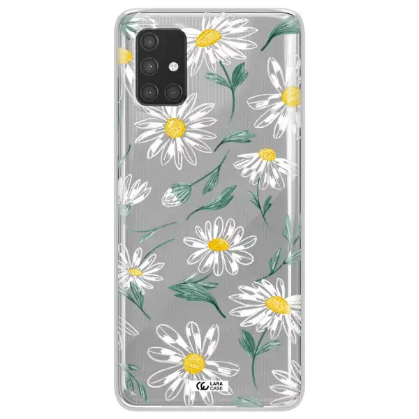 Papatia With Stem Samsung A71 Clear TPU Case
