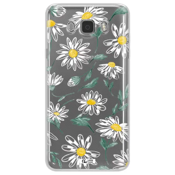 Papatia With Stem Samsung J7 2016 Clear TPU Case