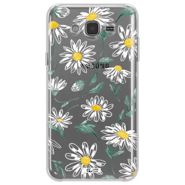 Papatia With Stem Samsung J7 Clear TPU Case