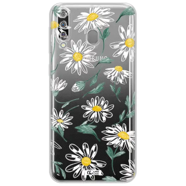 Papatia With Stem Samsung M30 Clear TPU Case