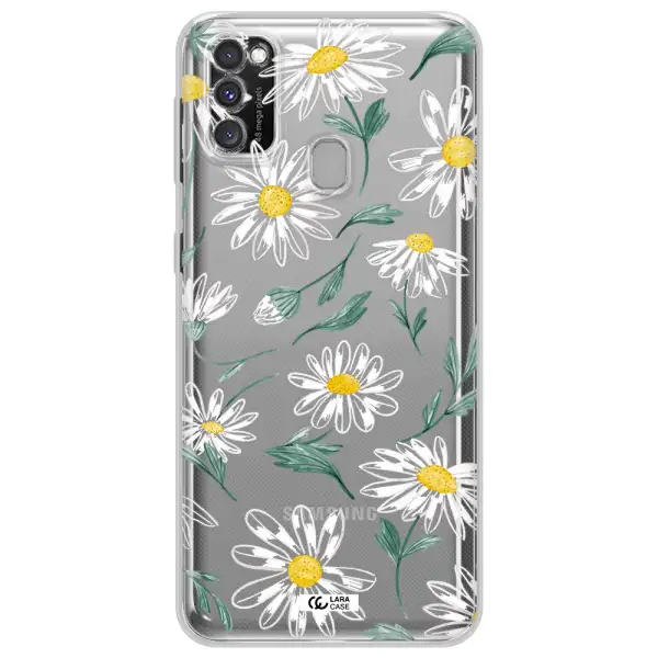 Papatia With Stem Samsung M30S Clear TPU Case