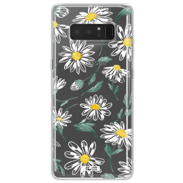 Papatia With Stem Samsung Note 8 Clear TPU Case