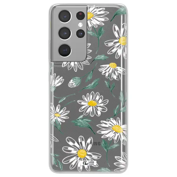 Papatia With Stem Samsung S21 Ultra Clear TPU Case